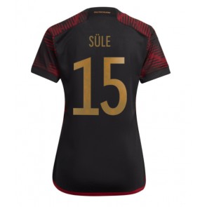 Tyskland Niklas Sule #15 Replika Udebanetrøje Dame VM 2022 Kortærmet